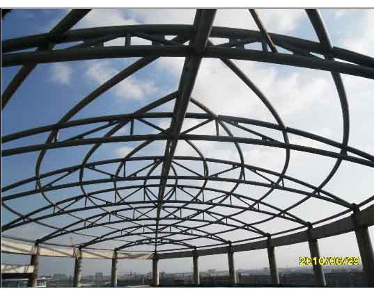 福建中煤朔州宾馆管桁架工程